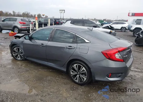 2016 Honda Civic Ex-T from USA, damaged, VIN 2HGFC1F3XGH651796